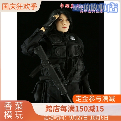 taobao agent 1/6 female soldiers puppet Tianyi beautiful heroine female police officer strengthened version spot