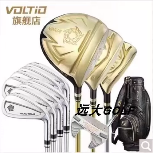 Япония импортировал Katana Golf Club Voltio Ninja High Recound 22 Новый мужской углеродный член