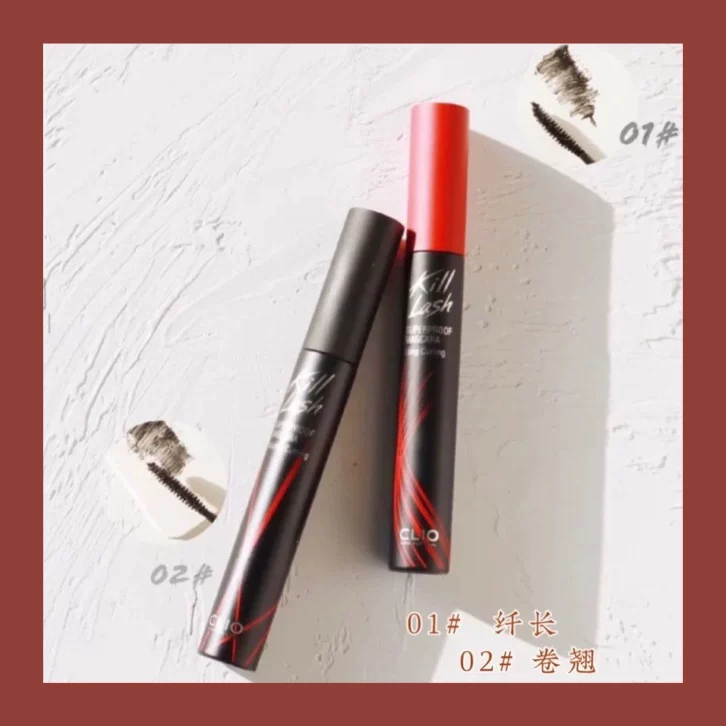 [Тише! CLIO Killlash тушь для ресниц 01 удлинение 02 густота # обильность рекомендовано Ван Фэйфэй]