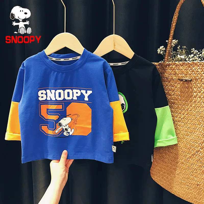 Nuby, snoopy, детские осенние базовые шьются по форме тела с длинным рукавом для мужчин и женщин