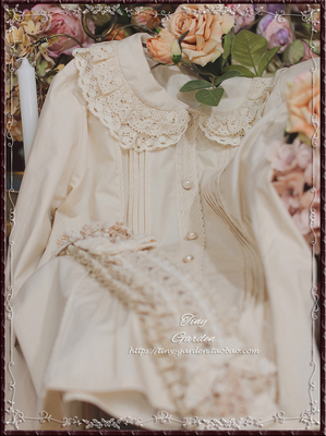 taobao agent Antique doll plus velvet cotton retro elegant fine lace doll doll shirt garden jardin