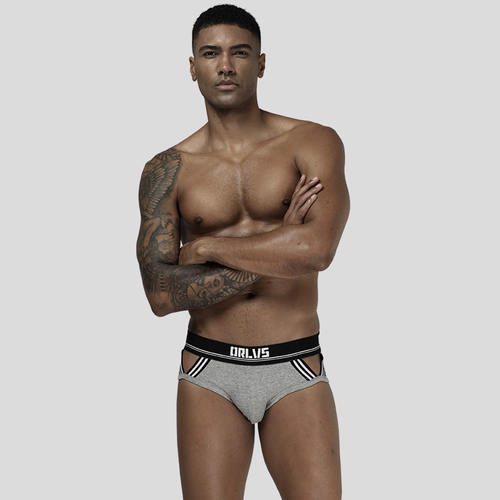 Хлопковые цветные спортивные дышащие комфортные сексуальные трусы, свободный крой