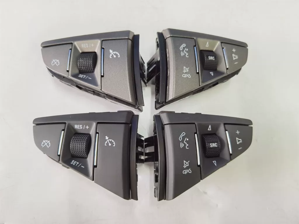 Подходит для нового GL8 Fat - headed fish steering wheel fixed cruise switch button steering wheel radio barrier audio control switch