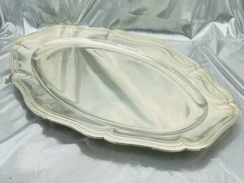 Специальное предложение в 1890 году французский серебряный поднос большой поднос большой поднос первый класс Micaneo Silver 950 Silver