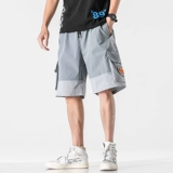 Летние тонкие шелковые штаны для отдыха, трендовые шорты, в корейском стиле