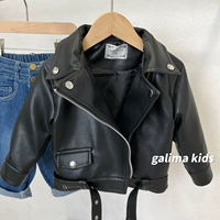 Черная кружевная кожаная куртка (без барвета)