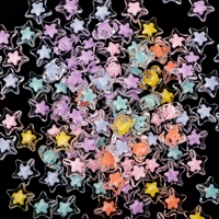 Хрустальные пентаграммы бусины 100 (сумка) (6 -метровая веревка)