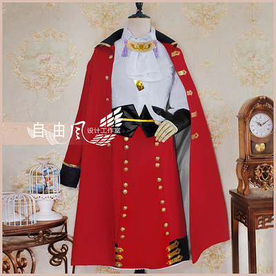 taobao agent [Freed Wind] Grandma Banner COS Service Annie Military Uniform Anime Game Women's Women