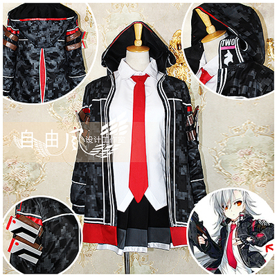 taobao agent [Free Wind] Seal COS Tina COS clothing order the red wolf team customization