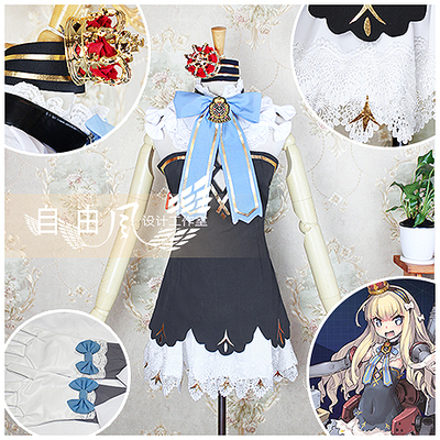 taobao agent [Free Wind] COS clothing of Azur Line COS clothing is customized by Royal Elizabeth Anime Game Women's clothing