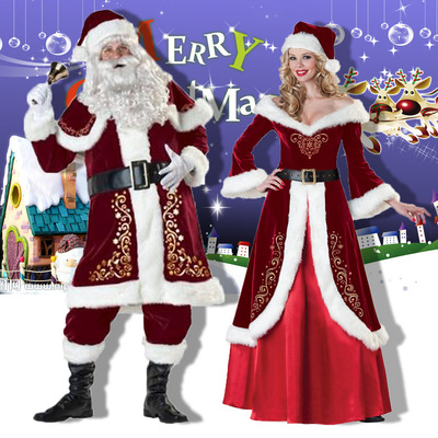 taobao agent Christmas clothing, long skirt, suit, halloween