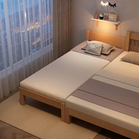 Детская кроватка из натурального дерева для приставной кровати подходит для мужчин и женщин