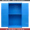 F1084 Синий 8 - квадратный шкаф