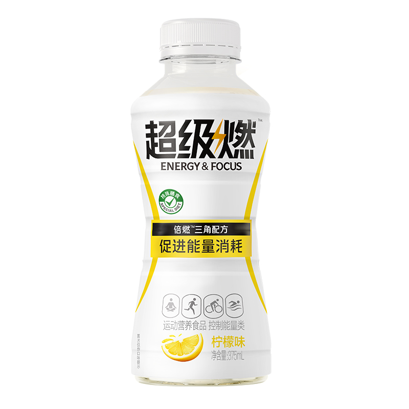 超级燃运动营养食品促进能量消耗含左旋肉碱375mlx6瓶