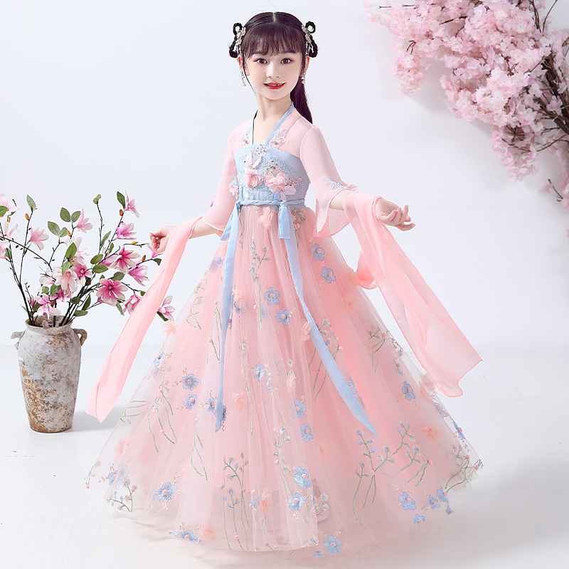中國風洋裝童 - 連身裙洋裝