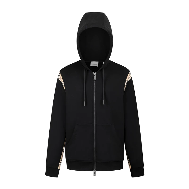 Burberry, летняя толстовка с капюшоном в длинных рукавах, куртка