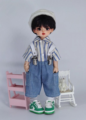 taobao agent Water Doll BJD 6 points 5 points Little boy shirt suits new free shipping