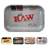 Большая необработанная жесткая пластина металлическая лотка труба шелк пробуждение травы