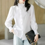 Весенняя дизайнерская модная рубашка, 2025 года, тренд сезона