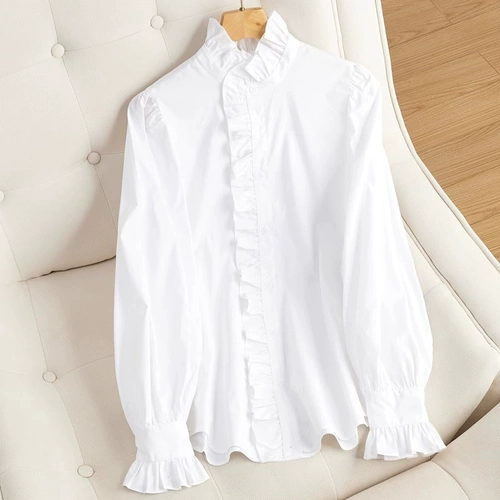 Весенняя дизайнерская модная базовая рубашка, 2025 года, тренд сезона