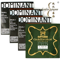 Optima Gold Lating E String+Dominant A/D/G