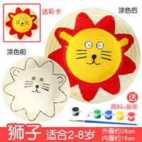 Deep Khaki Color 1 Lion с 6 цветной пигментной ручкой