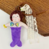 Южнокорейский милый товар, подвеска, фигурка, брелок, кукла, аксессуар, русалка