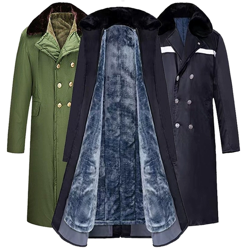 Демисезонное длинное пальто, куртка для работы, увеличенная толщина