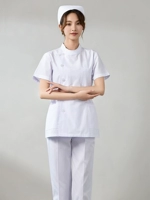 Белая мини-юбка, жакет, штаны, униформа медсестры
