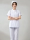 Белая мини-юбка, жакет, штаны, униформа медсестры
