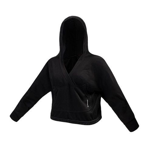 Спортивная летняя толстовка с капюшоном для спортзала, лонгслив, одежда для йоги, свободный крой, в корейском стиле, для бега