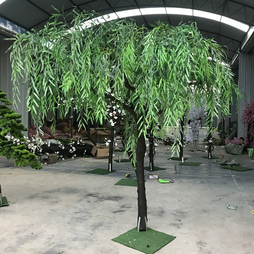 Симуляция плачущей ивы моделирование дерева дерево декоративное масштабное имитационное растение