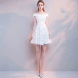 Черное вечернее платье, летняя короткая юбка, подходит для подростков