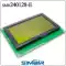 LCD240128 màn hình xanh 5V màn hình công nghiệp 240128 Màn hình LCD RA6963 độ phân giải cao 240128 màn hình hiển thị Màn hình LCD/OLED