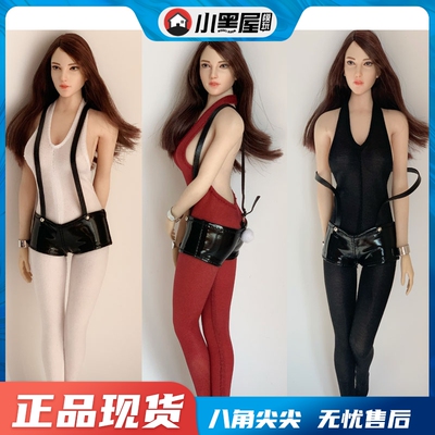taobao agent Spot CJG-014 1/6 female soldiers clothes accessories accessories velvet jacket imitation leather strap shorts