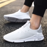 Демисезонная мужская спортивная обувь, высокие кроссовки, тканевые рабочие туфли, тренд сезона