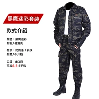 Камуфляжный комплект, ремень, черный орел