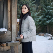 坦博尔TBF330226D 女士短款羽绒服