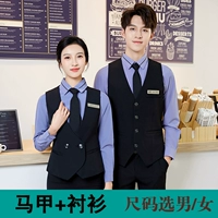 Жилет, рубашка