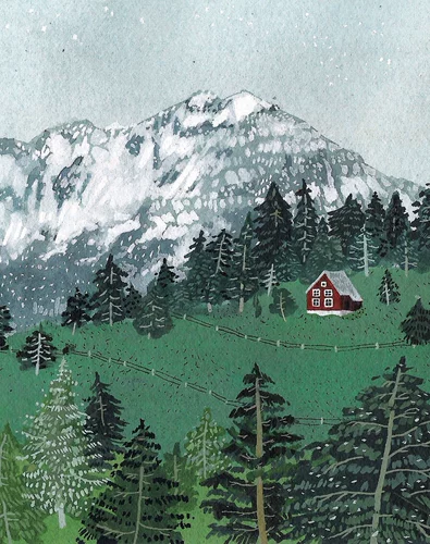 Becca Stadtlander US Импортированная фирменная художественная печать декоративная живопись ландшафт и фрукты цветок цветок