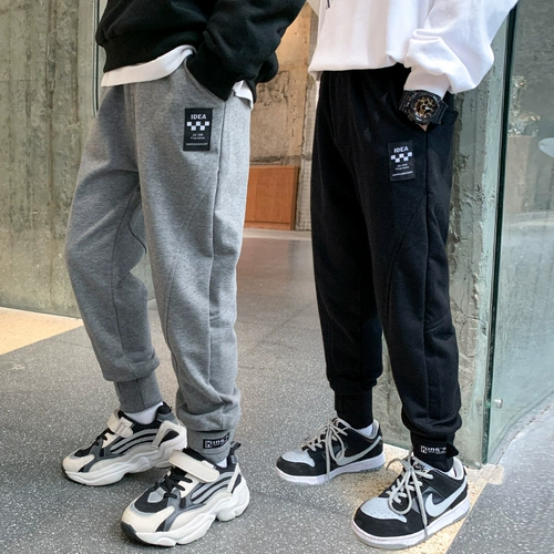 Штаны для мальчиков, детские повседневные брюки, осенние, подходит для подростков, в западном стиле, 15 лет