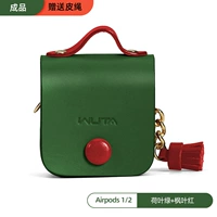 AirPods 1/2 поколение ★ готовый продукт ★ Lotus Leaf Green No Logo