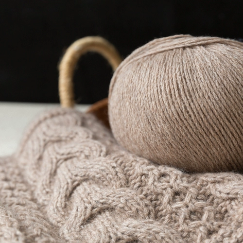 苏苏姐家 Кашемировый плетеный шарф ручной работы, шапка, шерстяное одеяло