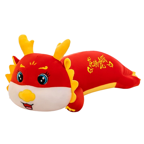 Талисман, плюшевая красная игрушка, кукла, подушка подходит для мужчин и женщин для сна, талисман года