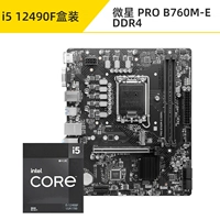 I5 12490F Box +MSI Pro B760M-E D4
