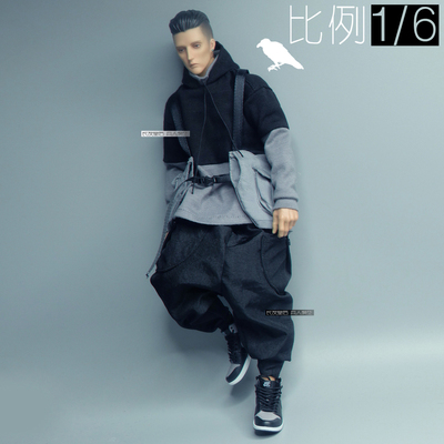 taobao agent 1/6 soldier Crowdhtoys trend vest function wind street dance