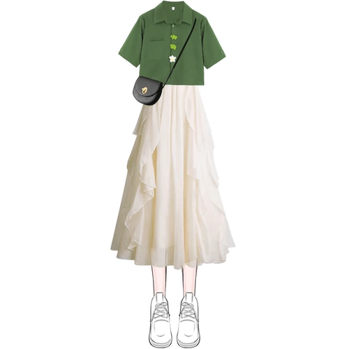 Платье, милый летний комплект, юбка, юбка-пачка