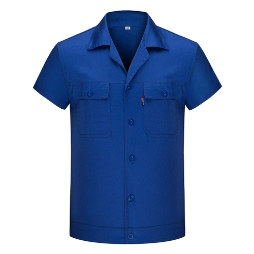 Хлопковый комбинезон, износостойкие тонкие штаны, короткий рукав, делается под заказ, с печатью вашего логотипа