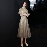 Золотое вечернее платье, элитная юбка, костюм, изысканный стиль