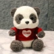 Red Love Sweater Panda (избранное посылает цветы)